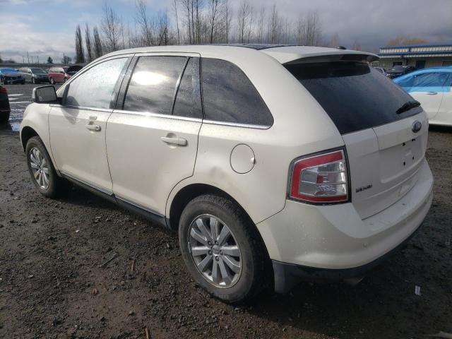 2FMDK49C68BA45305 - 2008 FORD EDGE LIMIT WHITE photo 2