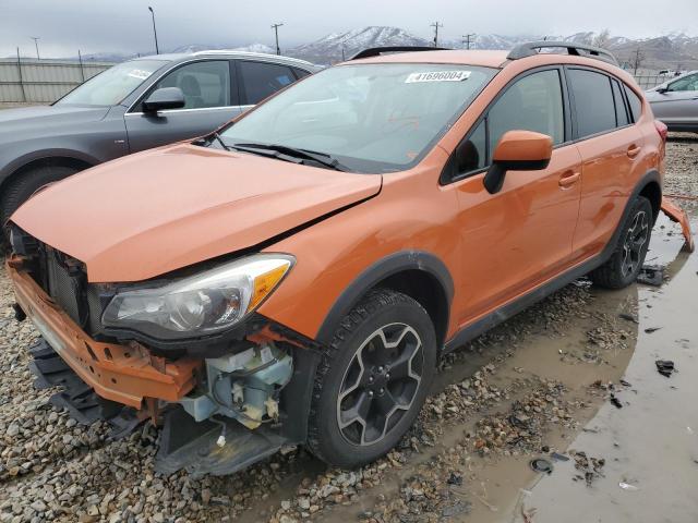 JF2GPACC2E8287938 - 2014 SUBARU XV CROSSTR 2.0 PREMIUM ORANGE photo 1