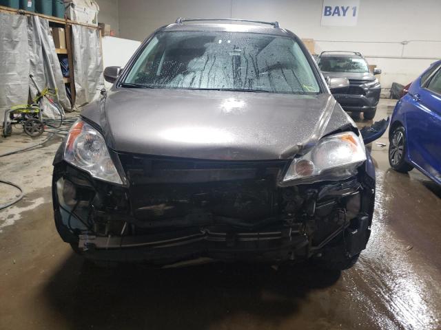 5J6RE4H71AL000925 - 2010 HONDA CR-V EXL GRAY photo 5