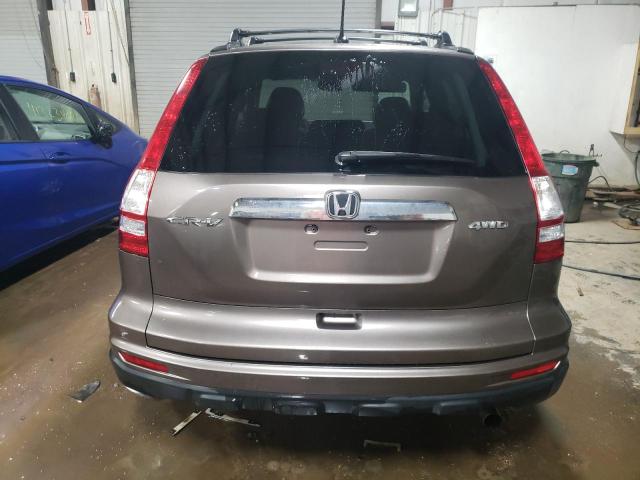 5J6RE4H71AL000925 - 2010 HONDA CR-V EXL GRAY photo 6