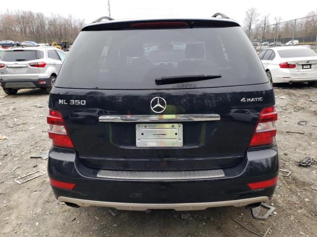 4JGBB8GB5AA538953 - 2010 MERCEDES-BENZ ML 350 4MATIC BLACK photo 6