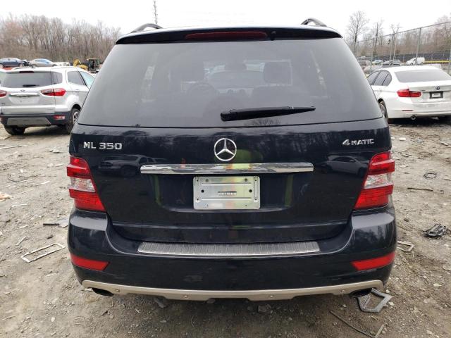 4JGBB8GB5AA538953 - 2010 MERCEDES-BENZ ML 350 4MATIC BLACK photo 6