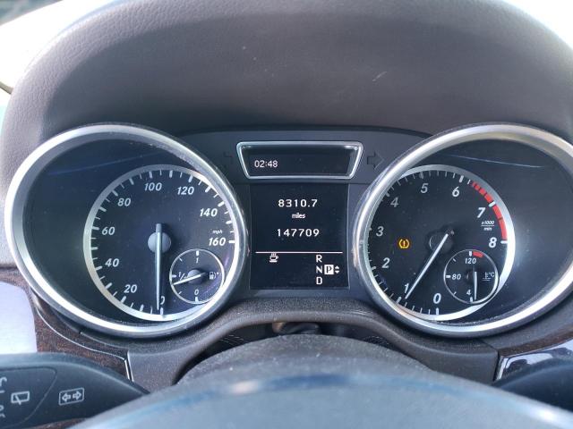 4JGDA5HBXCA061870 - 2012 MERCEDES-BENZ ML 350 4MATIC BLACK photo 9