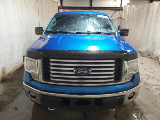 1FTFW1EF6CFB82039 - 2012 FORD F150 SUPERCREW BLUE photo 5