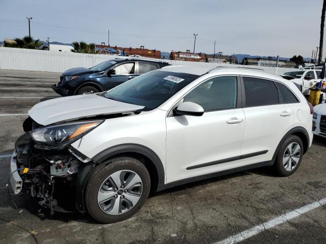 KNDCB3LC7M5488807 - 2021 KIA NIRO LX WHITE photo 1