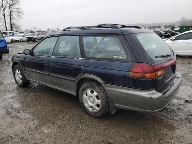 4S3BG6853X7659974 - 1999 SUBARU LEGACY OUTBACK BLUE photo 2