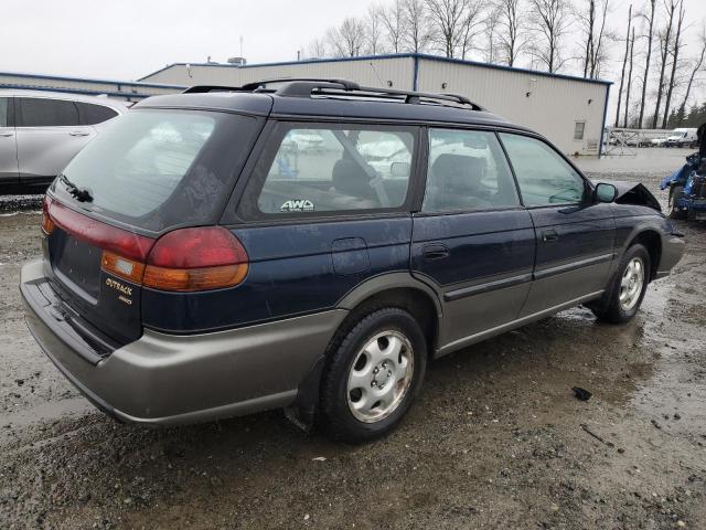 4S3BG6853X7659974 - 1999 SUBARU LEGACY OUTBACK BLUE photo 3