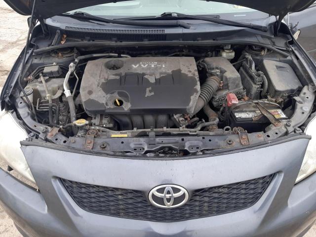 2T1BU4EE7AC269015 - 2010 TOYOTA COROLLA BASE CHARCOAL photo 11