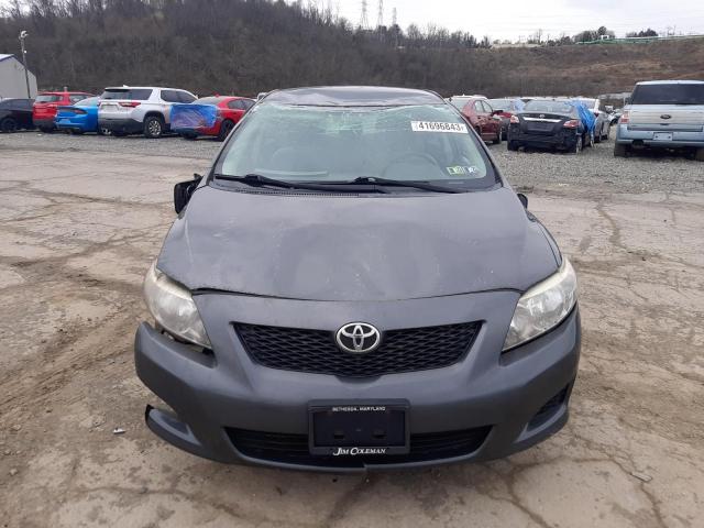 2T1BU4EE7AC269015 - 2010 TOYOTA COROLLA BASE CHARCOAL photo 5