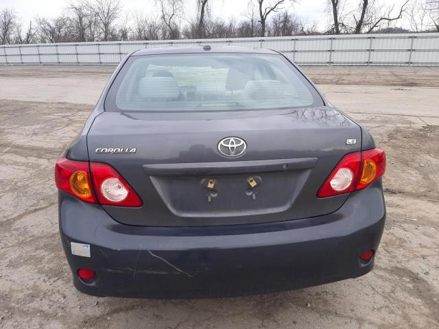 2T1BU4EE7AC269015 - 2010 TOYOTA COROLLA BASE CHARCOAL photo 6