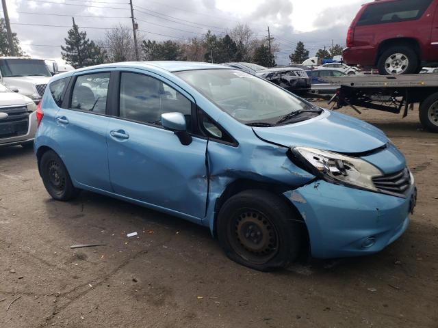 3N1CE2CP8FL354270 - 2015 NISSAN VERSA NOTE S BLUE photo 4