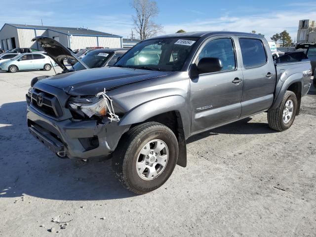 3TMJU4GN8FM193215 - 2015 TOYOTA TACOMA DOUBLE CAB PRERUNNER GRAY photo 1