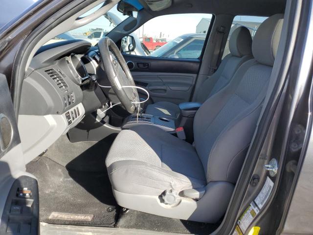 3TMJU4GN8FM193215 - 2015 TOYOTA TACOMA DOUBLE CAB PRERUNNER GRAY photo 7
