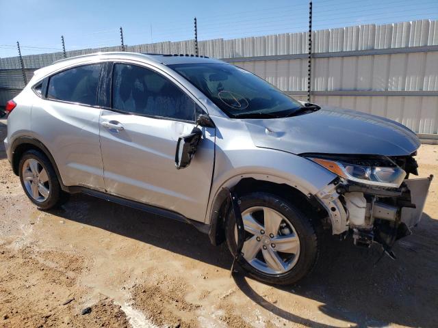 3CZRU5H53KM725840 - 2019 HONDA HR-V EX SILVER photo 4