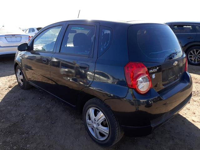KL1TD66E79B647057 - 2009 CHEVROLET AVEO LS 黑色 照片 2
