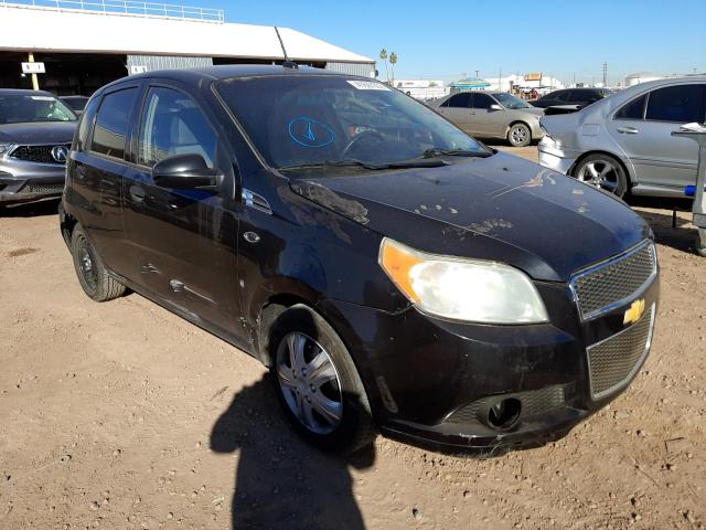 KL1TD66E79B647057 - 2009 CHEVROLET AVEO LS 黑色 照片 4