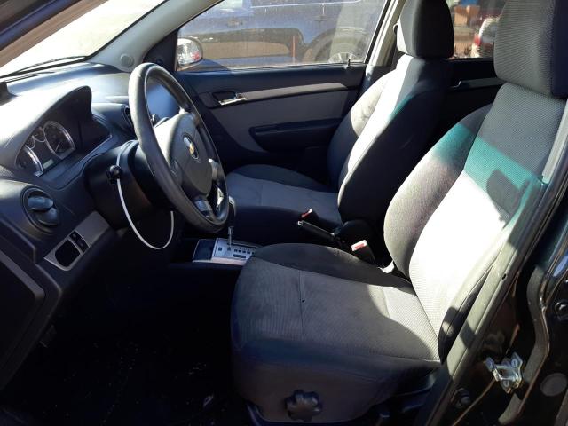 KL1TD66E79B647057 - 2009 CHEVROLET AVEO LS 黑色 照片 7