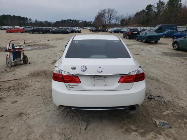 1HGCR2F8XEA191456 - 2014 HONDA ACCORD EXL WHITE photo 6