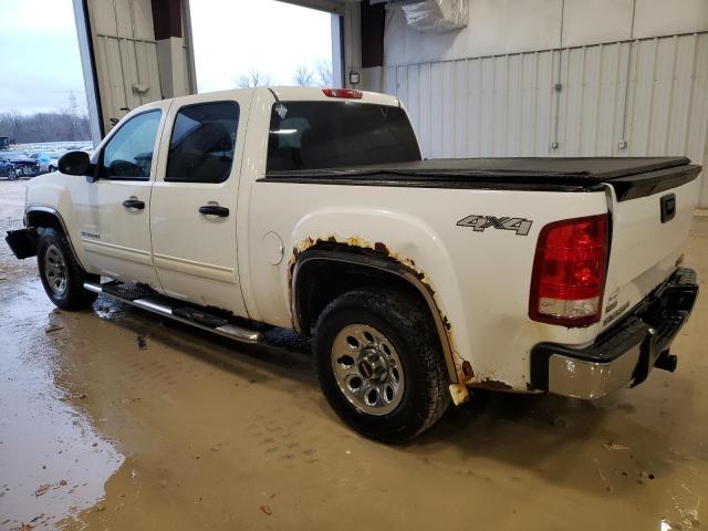 3GTRKUEA6AG131568 - 2010 GMC SIERRA K1500 SL WHITE photo 2