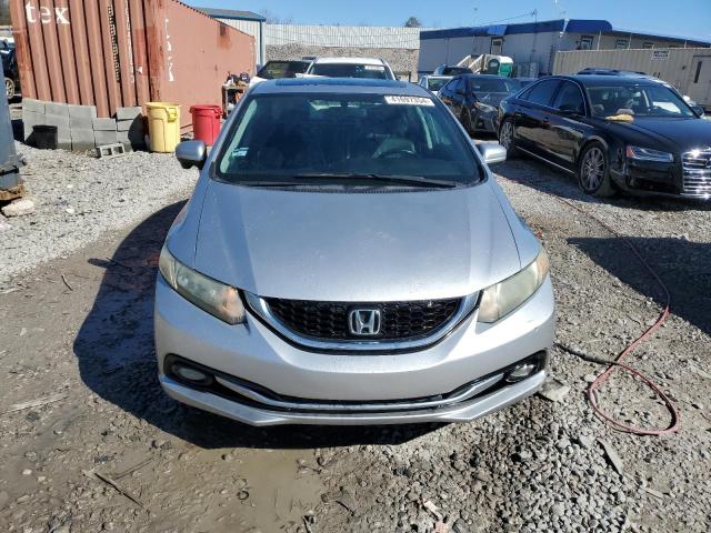 2HGFB2F95EH502402 - 2014 HONDA CIVIC EXL ვერცხლისფერი ფოტო 5