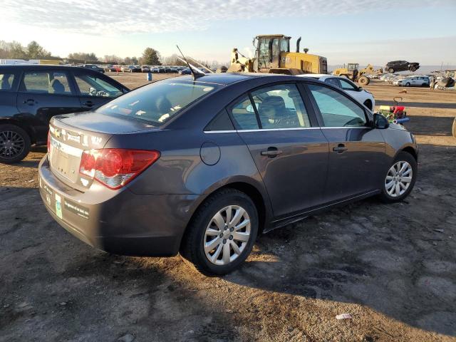 1G1PC5SH6B7163549 - 2011 CHEVROLET CRUZE LS GRAY photo 3