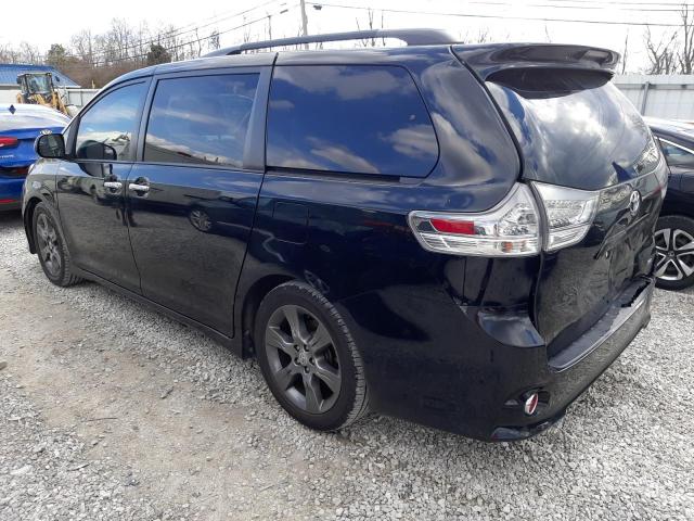 5TDXK3DC3FS655581 - 2015 TOYOTA SIENNA SPORT BLACK photo 2