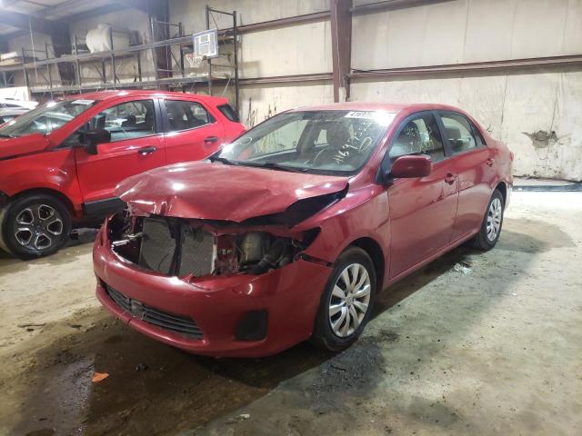 2T1BU4EE9DC919595 - 2013 TOYOTA COROLLA BASE RED photo 1