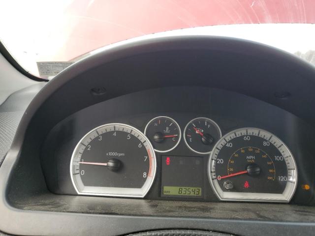 KL1TD56E39B634638 - 2009 CHEVROLET AVEO LS 红色 照片 9