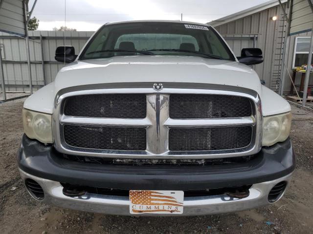 3D7KA26C74G196190 - 2004 DODGE RAM 2500 ST WHITE photo 5