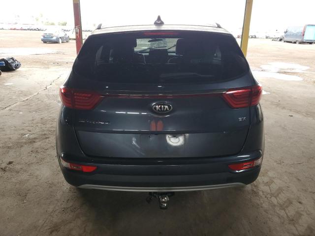 KNDPN3AC7K7547142 - 2019 KIA SPORTAGE EX BLUE photo 6