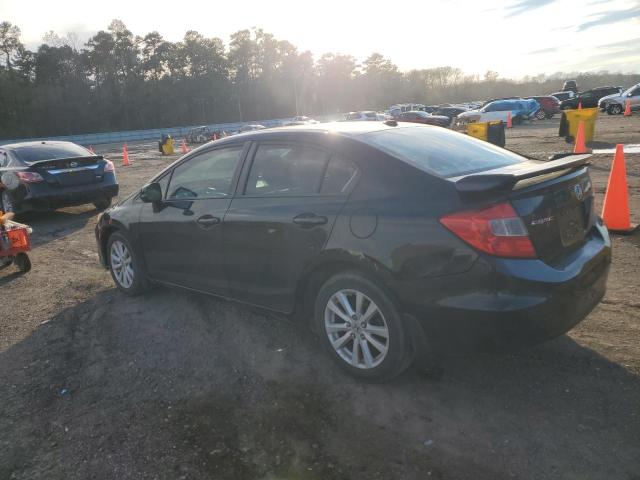 19XFB2F92CE041747 - 2012 HONDA CIVIC EXL BLACK photo 2