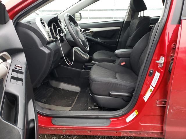 5Y2SP67029Z425287 - 2009 PONTIAC VIBE RED photo 7