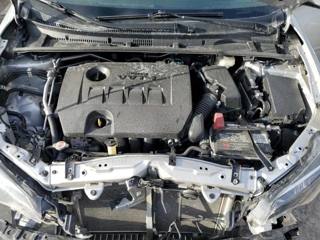 2T1BURHEXHC851533 - 2017 TOYOTA COROLLA L SILVER photo 11