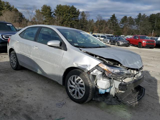 2T1BURHEXHC851533 - 2017 TOYOTA COROLLA L SILVER photo 4