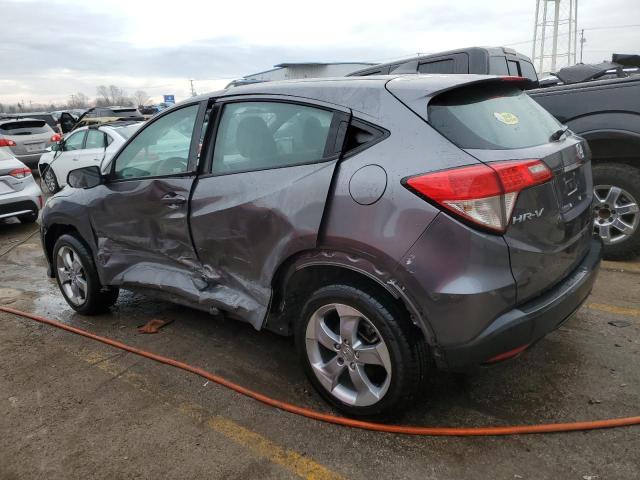 3CZRU6H31KG726343 - 2019 HONDA HR-V LX GRAY photo 2