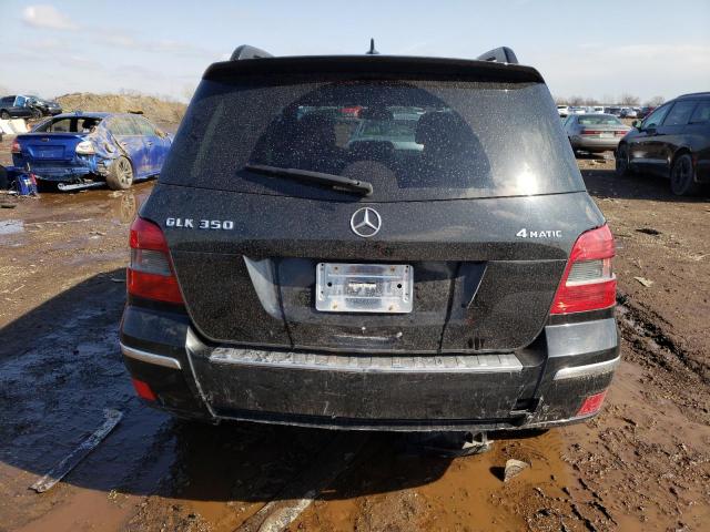 WDCGG8HBXCF722215 - 2012 MERCEDES-BENZ GLK 350 4MATIC BLACK photo 6