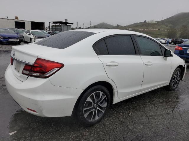 19XFB2F99DE272467 - 2013 HONDA CIVIC EXL WHITE photo 3