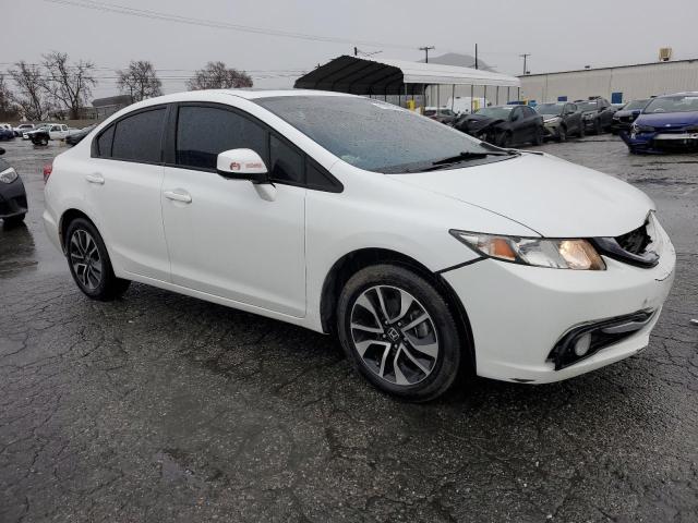 19XFB2F99DE272467 - 2013 HONDA CIVIC EXL WHITE photo 4