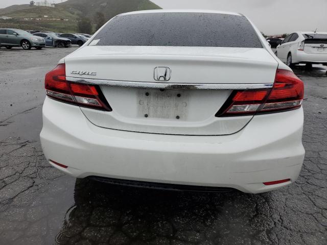 19XFB2F99DE272467 - 2013 HONDA CIVIC EXL თეთრი ფოტო 6