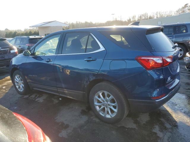 2GNAXUEV3K6262429 - 2019 CHEVROLET EQUINOX LT BLUE photo 2