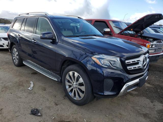 4JGDF6EE9HA787197 - 2017 MERCEDES-BENZ GLS 450 4MATIC BLUE photo 4