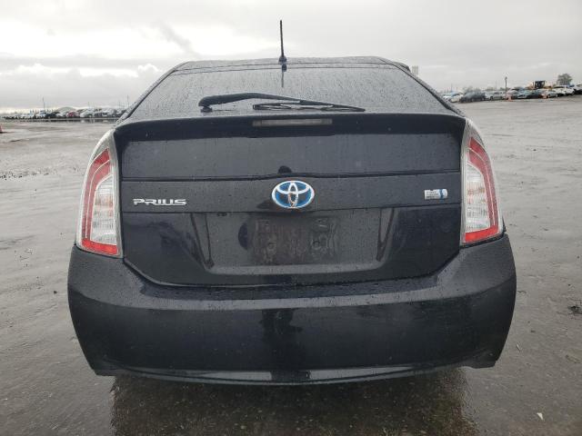 JTDKN3DU5F2000162 - 2015 TOYOTA PRIUS BLACK photo 6