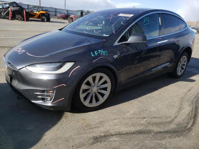 5YJXCDE24GF025910 - 2016 TESLA MODEL X GRAY photo 1