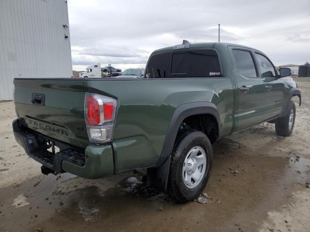 3TMDZ5BNXMM108528 - 2021 TOYOTA TACOMA DOUBLE CAB GREEN photo 3