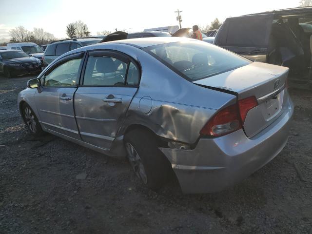 2HGFA16949H516049 - 2009 HONDA CIVIC EXL ვერცხლისფერი ფოტო 2