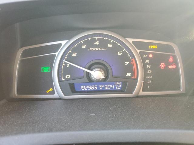 2HGFA16949H516049 - 2009 HONDA CIVIC EXL ვერცხლისფერი ფოტო 9