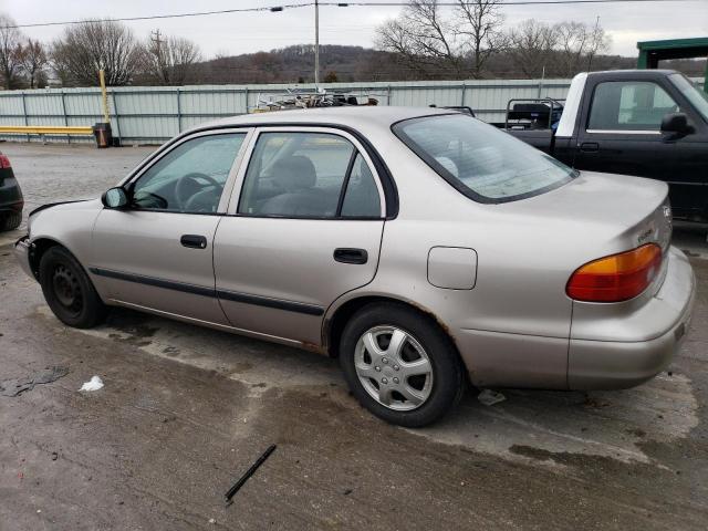 1Y1SK52891Z424000 - 2001 CHEVROLET GEO PRIZM BASE BEIGE photo 2