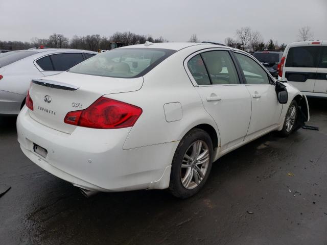 JN1CV6AR1BM356471 - 2011 INFINITI G37 WHITE photo 3