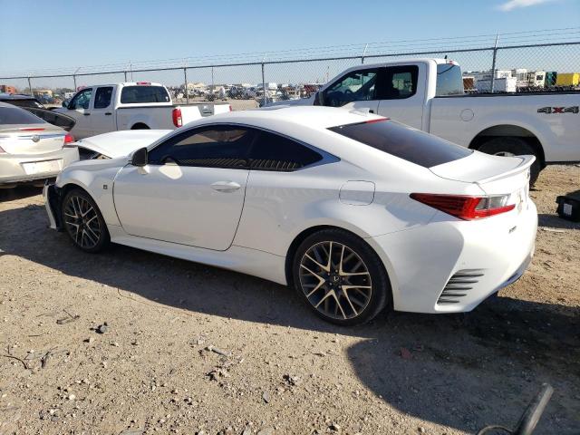 JTHHA5BC6H5006371 - 2017 LEXUS RC 200T WHITE photo 2