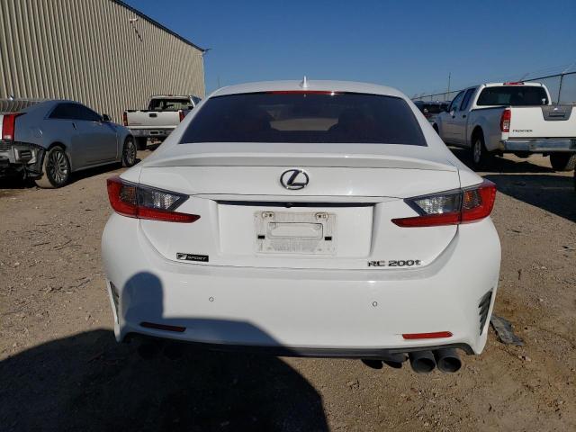 JTHHA5BC6H5006371 - 2017 LEXUS RC 200T WHITE photo 6